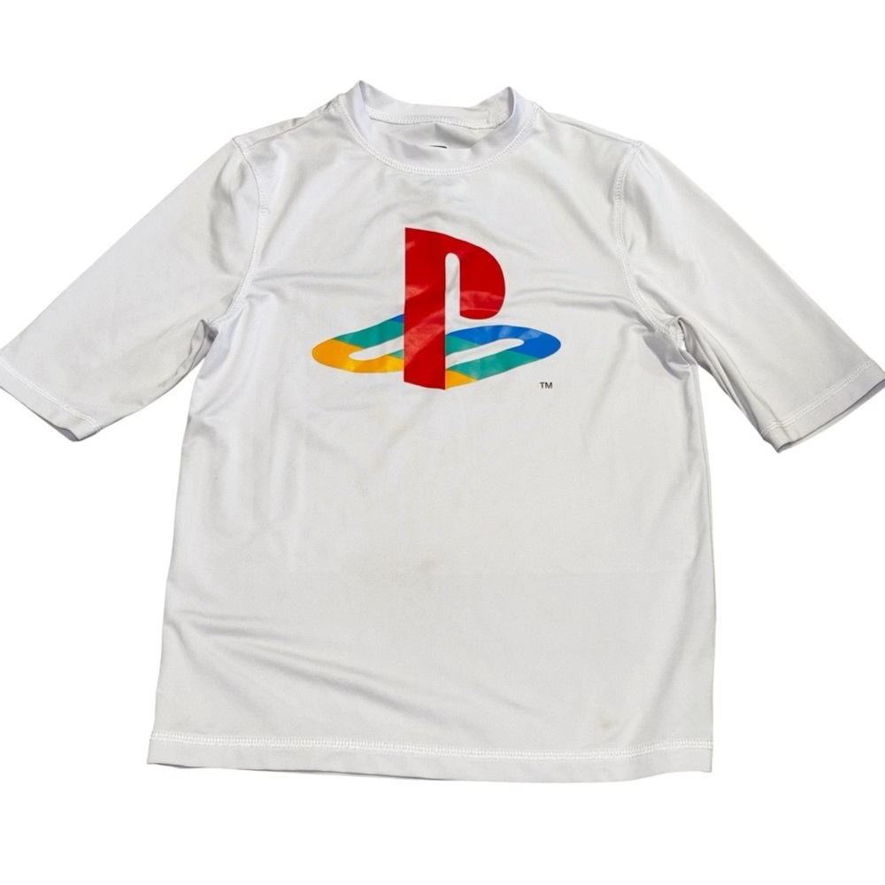 Sony PlayStation Swim Shirt RashGuard, sz 8